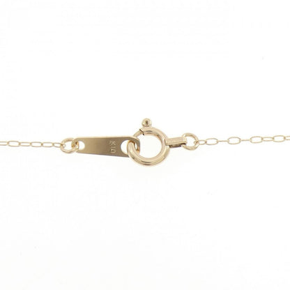 K10イエローゴールドダイヤモンドネックレス
