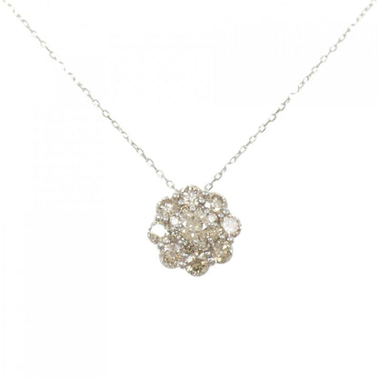 プラチナ950 0.80CT ダイヤモンドネックレス