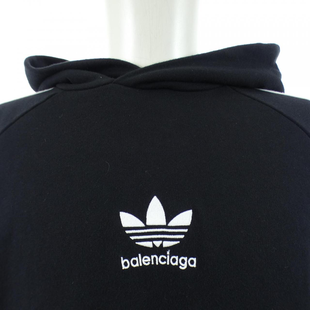 バレンシアガ adidas コットンパーカー