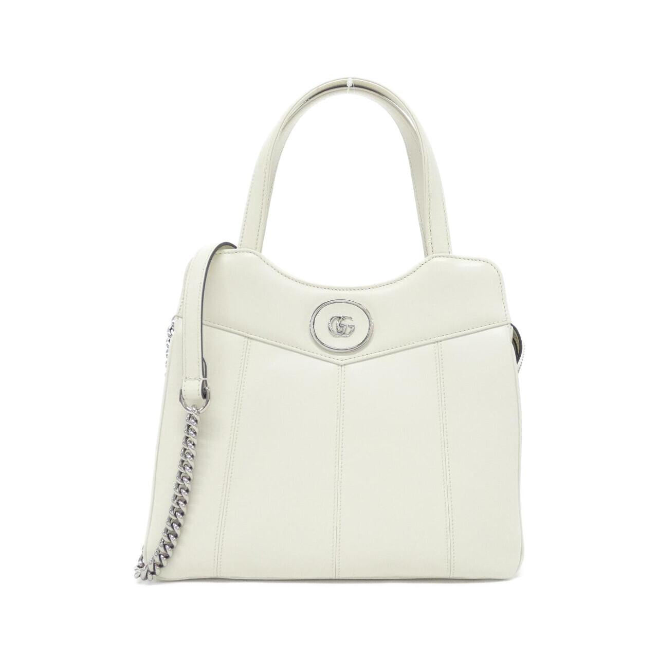 グッチ PETITE GG レザーショルダーバッグ