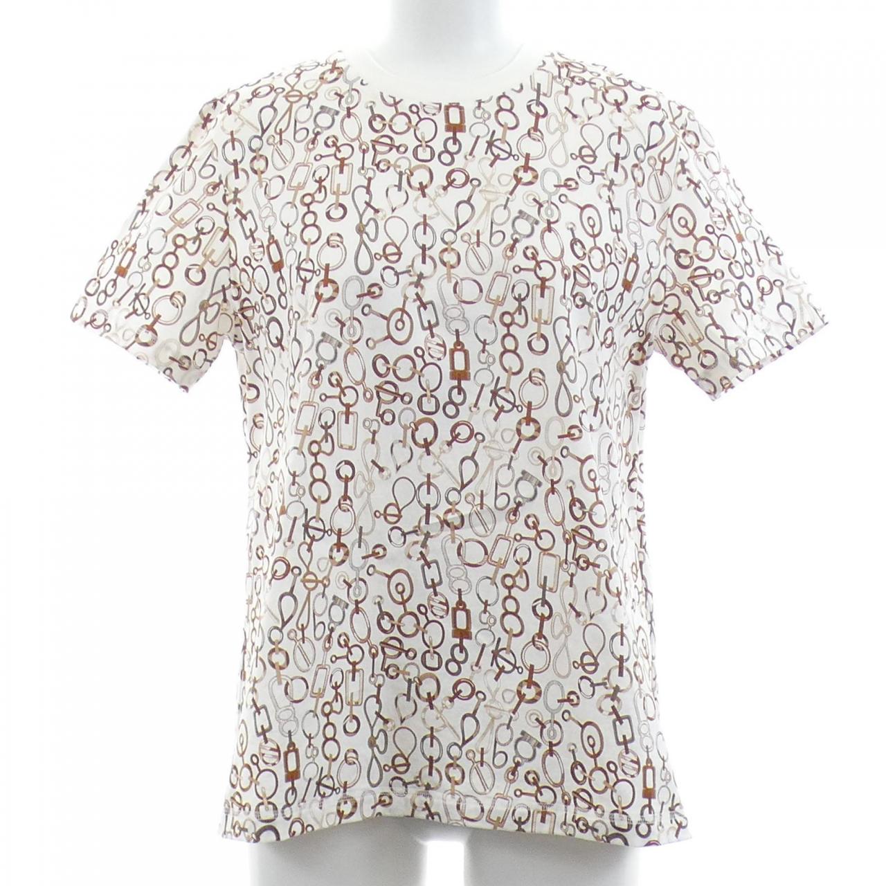 エルメス DO RE BOUCLES コットンTシャツ