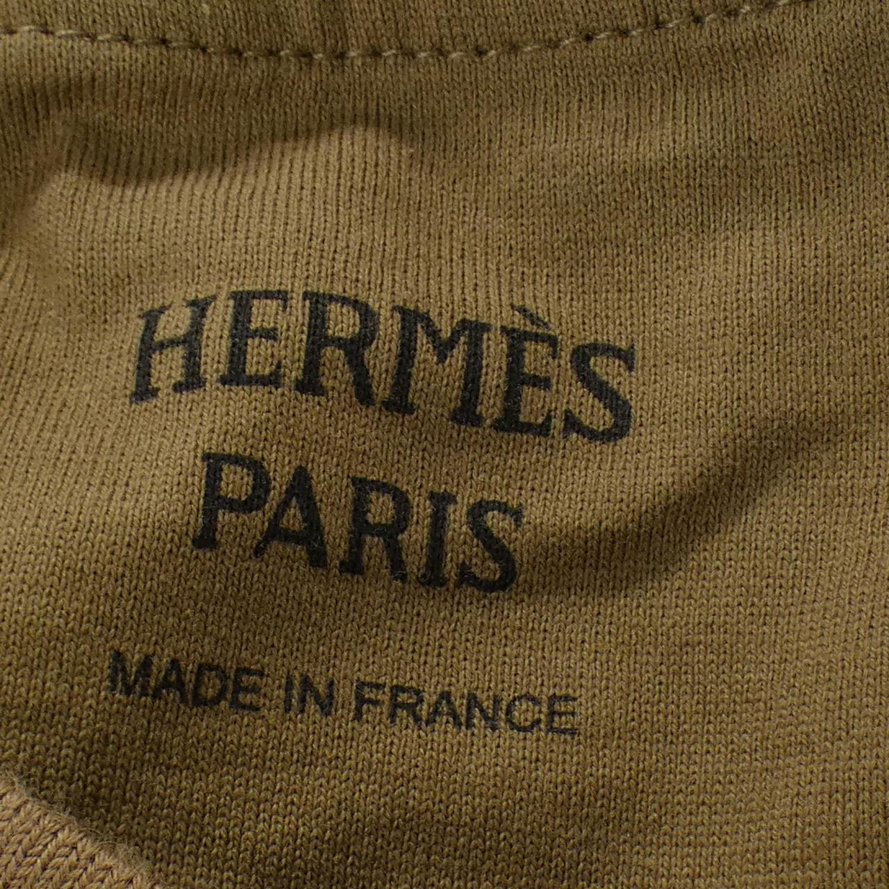 エルメス LA PROMENADE DU MATIN コットンTシャツ