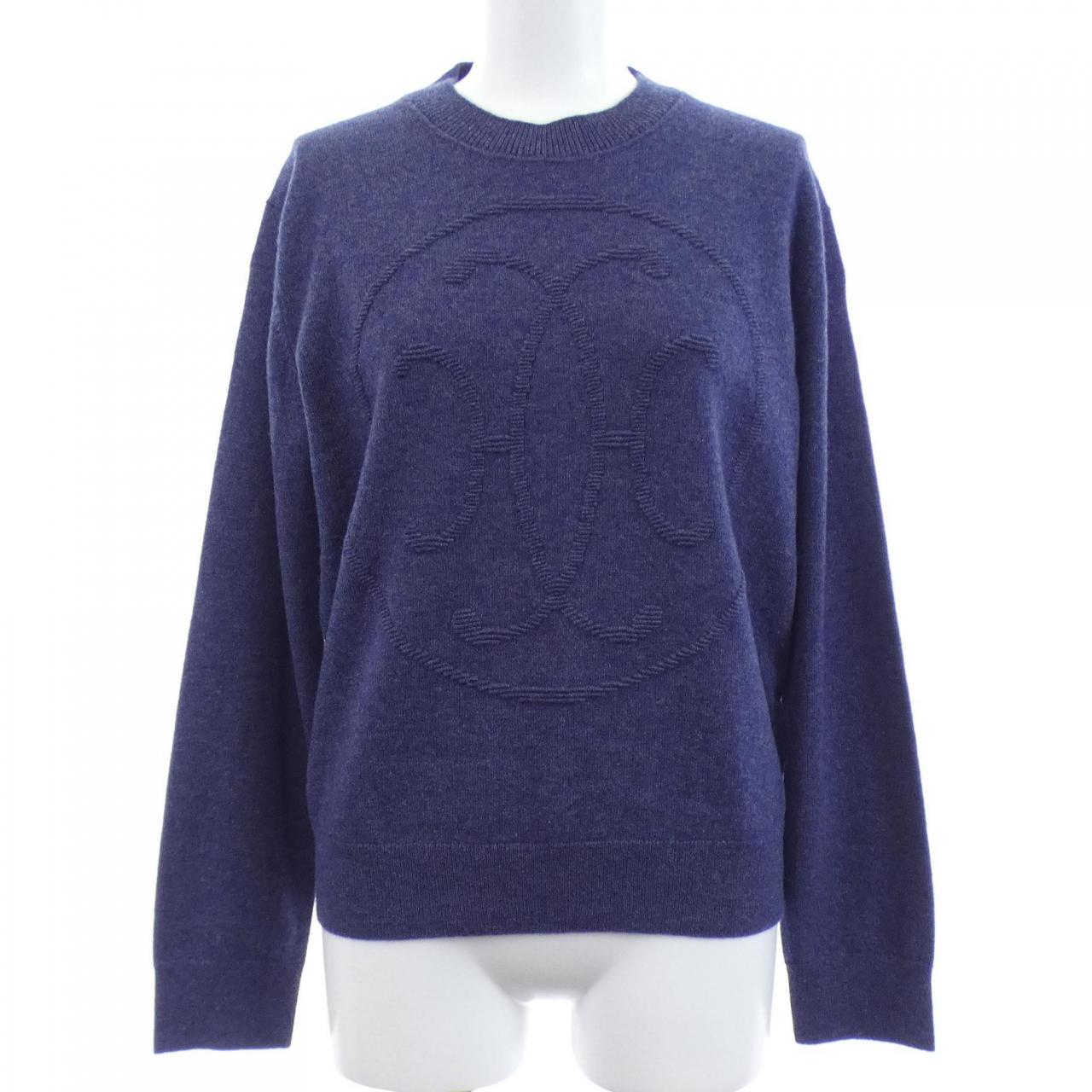 エルメス Hリフト カシミヤニット