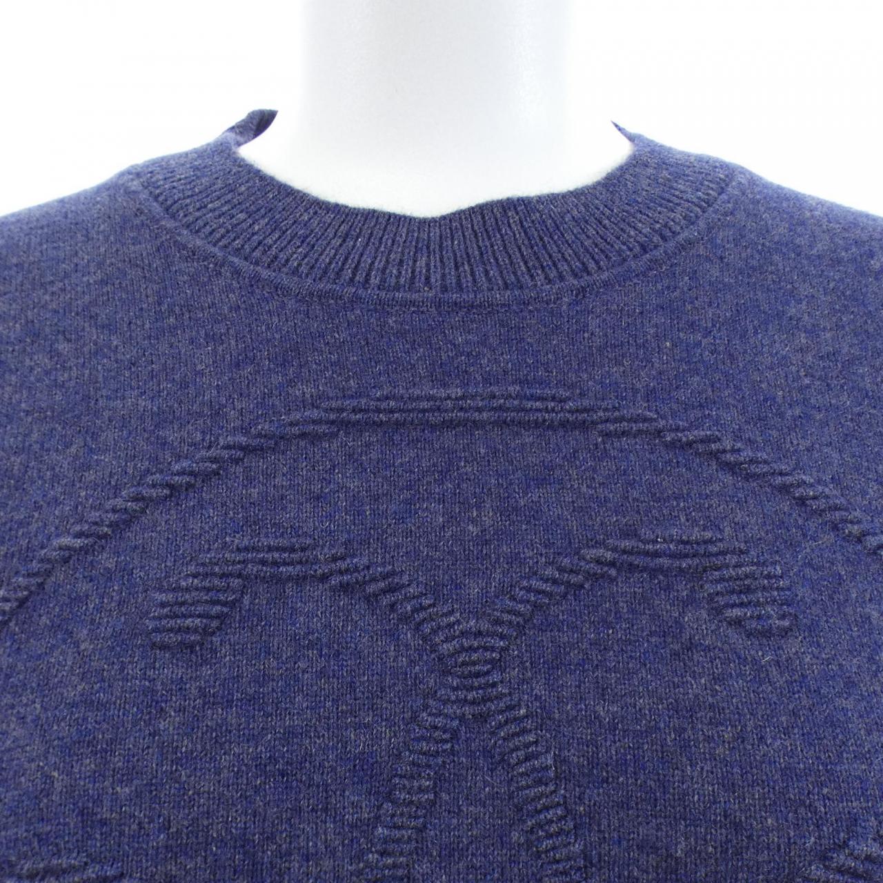 エルメス Hリフト カシミヤニット
