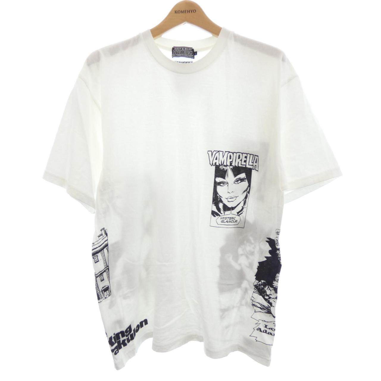 ヒステリックグラマー コットンTシャツ
