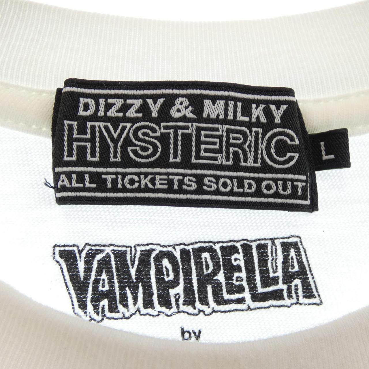 ヒステリックグラマー コットンTシャツ