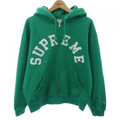 シュプリーム Champion ジップアップフーディー