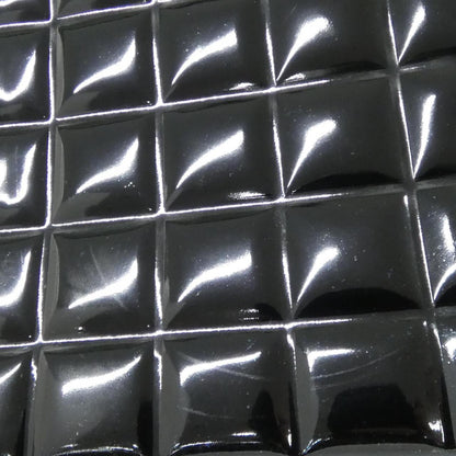 シャネル チョコバー エナメルハンドバッグ