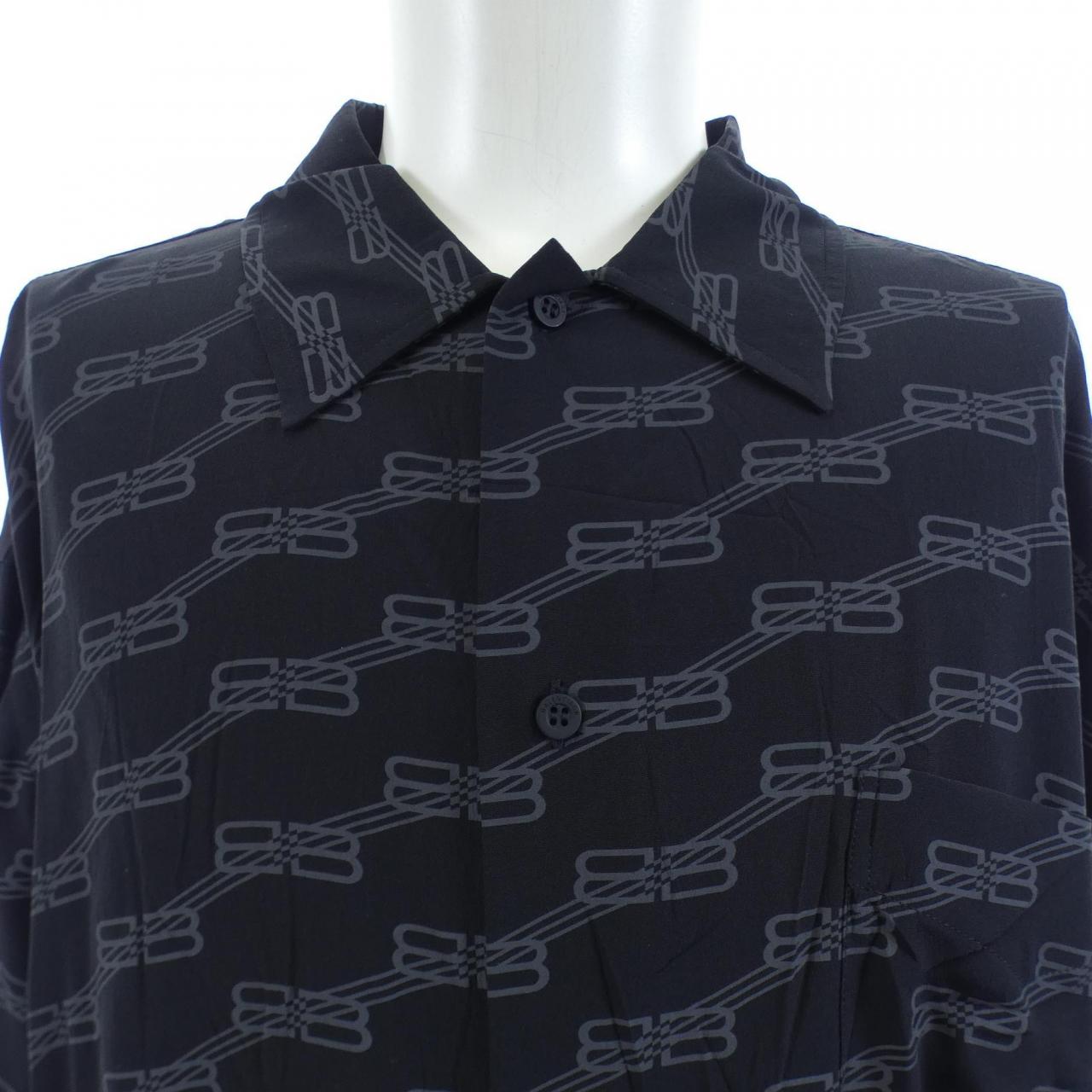 バレンシアガ HOMEWEAR シルクシャツ