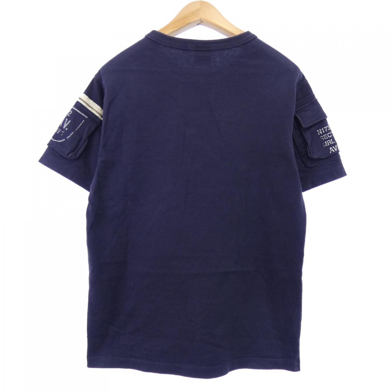 アヴィレックス コットンTシャツ