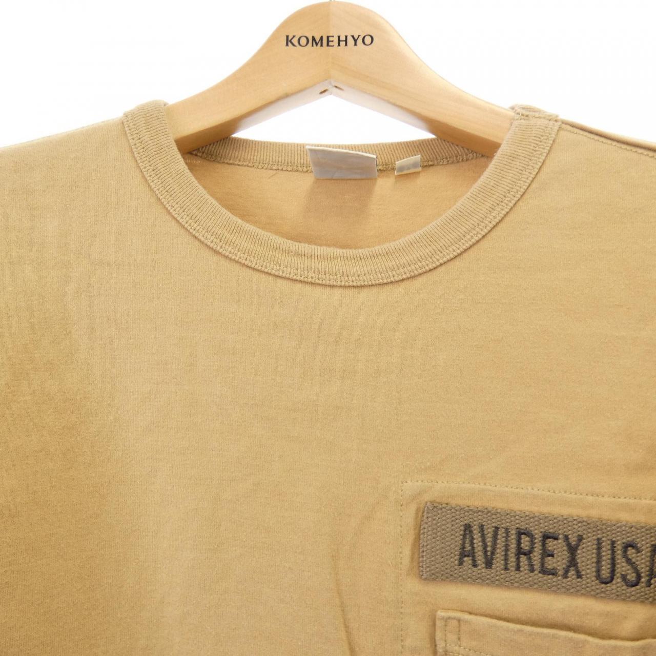 アヴィレックス コットンTシャツ