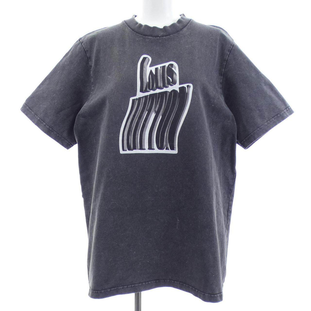 ルイヴィトン グラフィックLVシグネチャー コットン Tシャツ