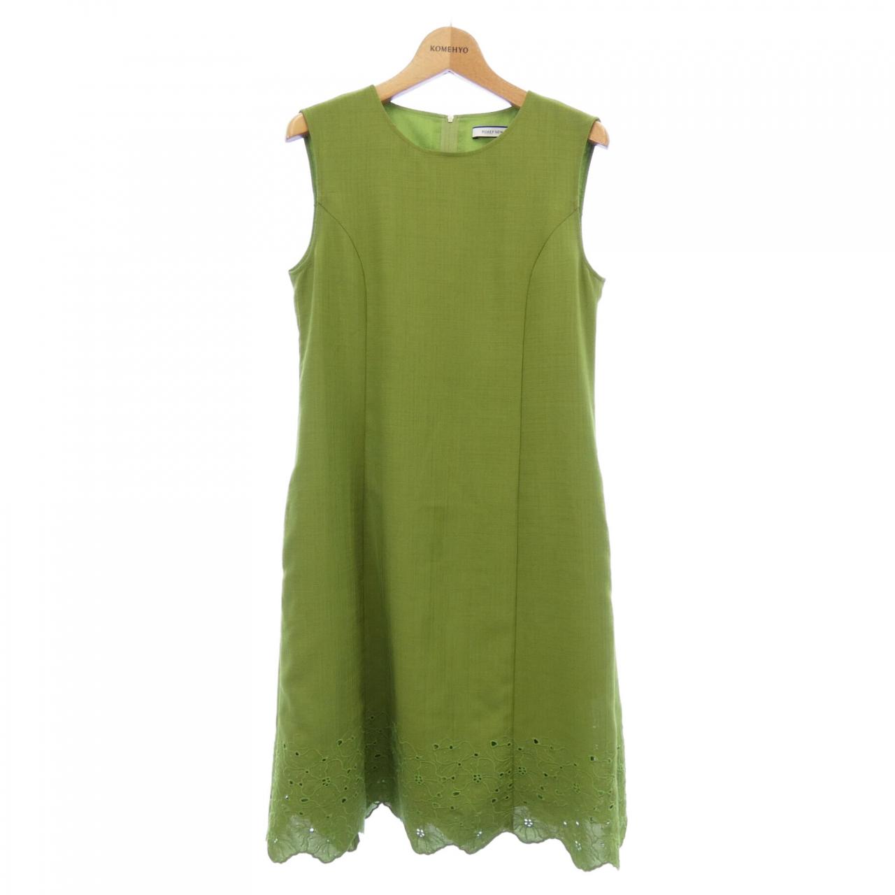フォクシーニューヨーク LINEN BOUQUET DRESS ワンピース