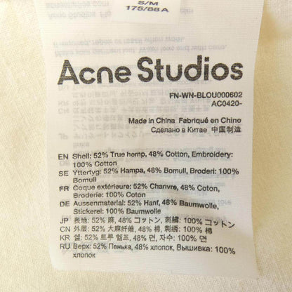 アクネストゥディオズ コットンシャツ