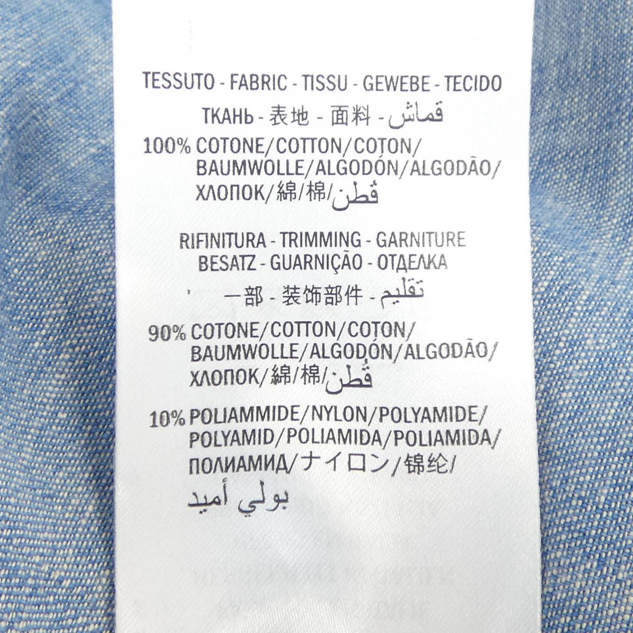 グッチ コットンシャツ