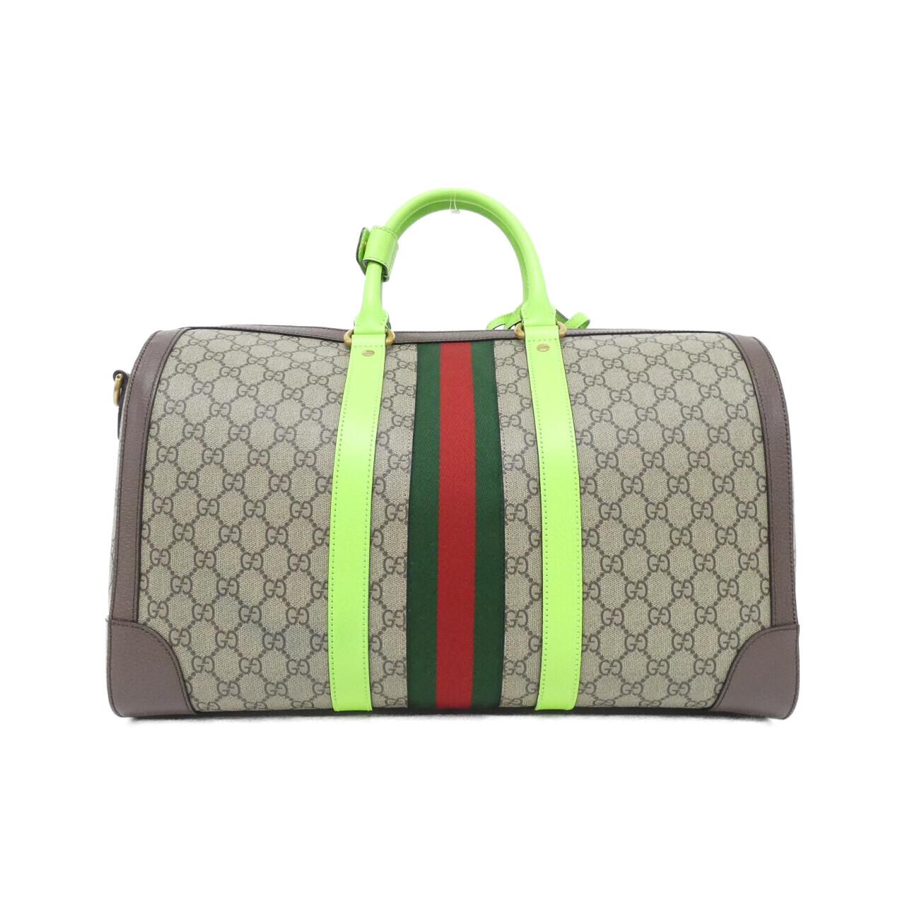 グッチ GUCCI SAVOY GGスプリームキャンバス ボストンバッグ