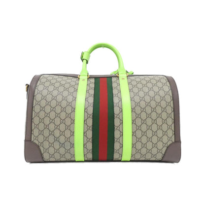 グッチ GUCCI SAVOY GGスプリームキャンバス ボストンバッグ