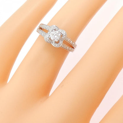 モーブッサン チャンス オブ ラブ 750ホワイトゴールド ダイヤモンド リング 6号