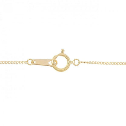 Au750イエローゴールドプラチナダイヤモンドネックレス