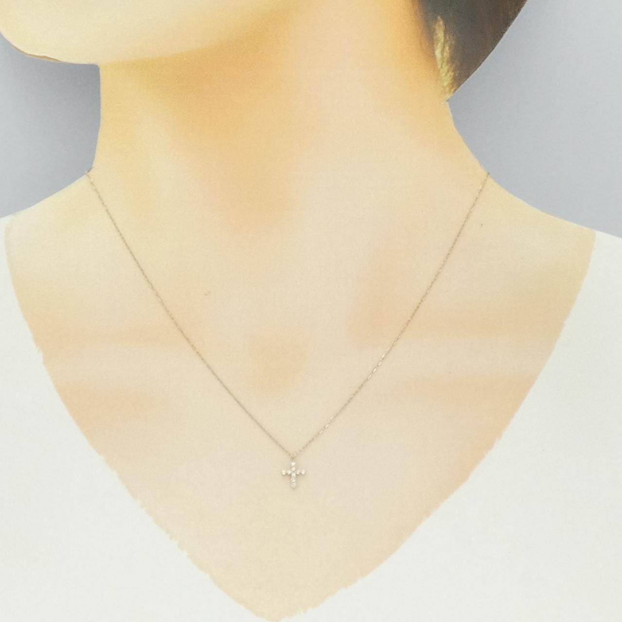 ヨンドシー Au750ダイヤモンドネックレス