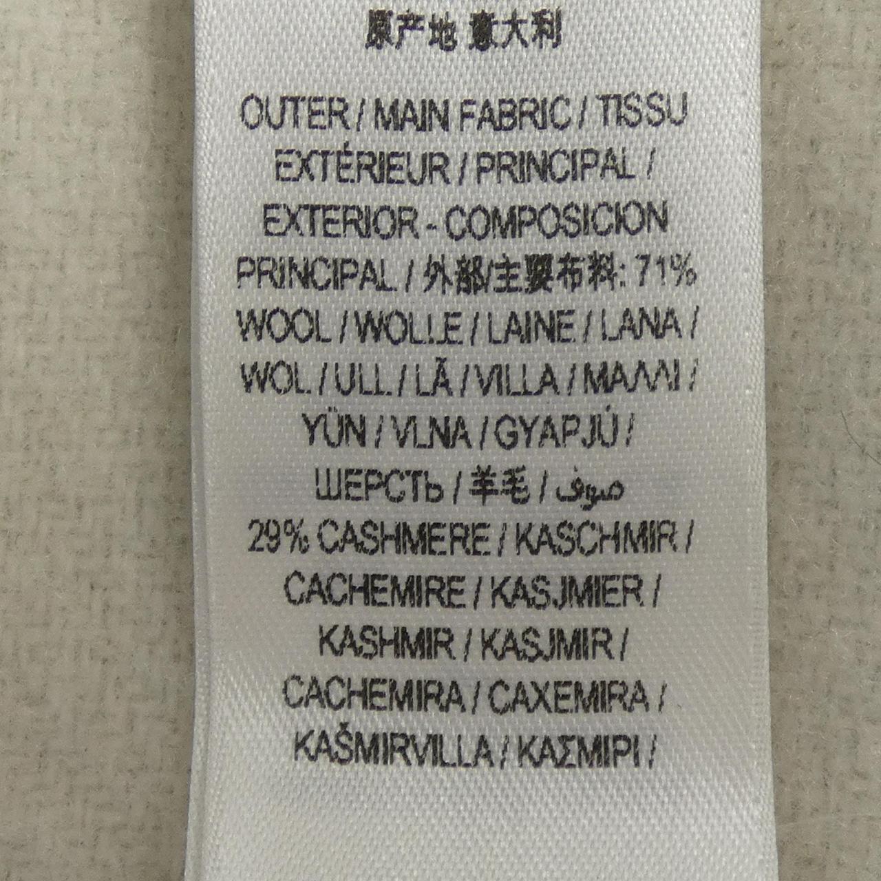 バーバリー カシミヤ混ケープ