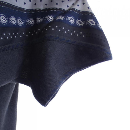 エルメス HARNAIS DE COUR BANDANA ツイルレーヌ シルクカシミヤトップス