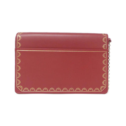 カルティエ GUIRLANDE DE CARTIER カーフ チェーンウォレット