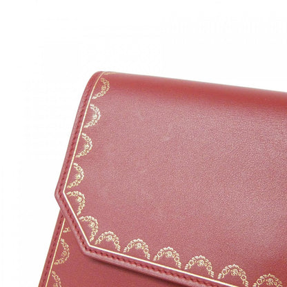 カルティエ GUIRLANDE DE CARTIER カーフ チェーンウォレット
