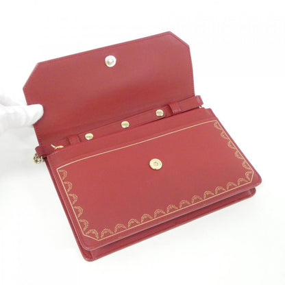 カルティエ GUIRLANDE DE CARTIER カーフ チェーンウォレット