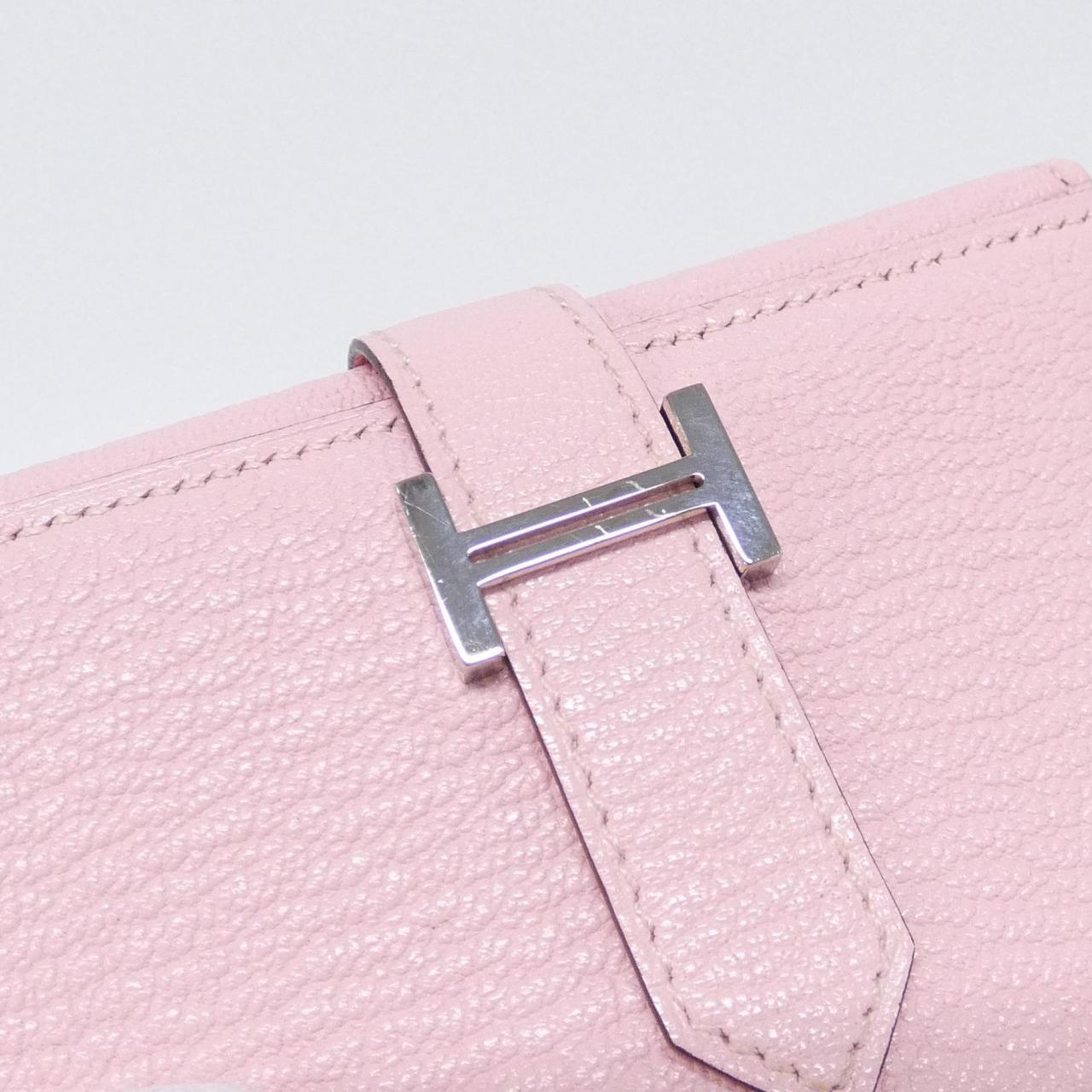 エルメス ベアンコンビネ シェーブル 財布