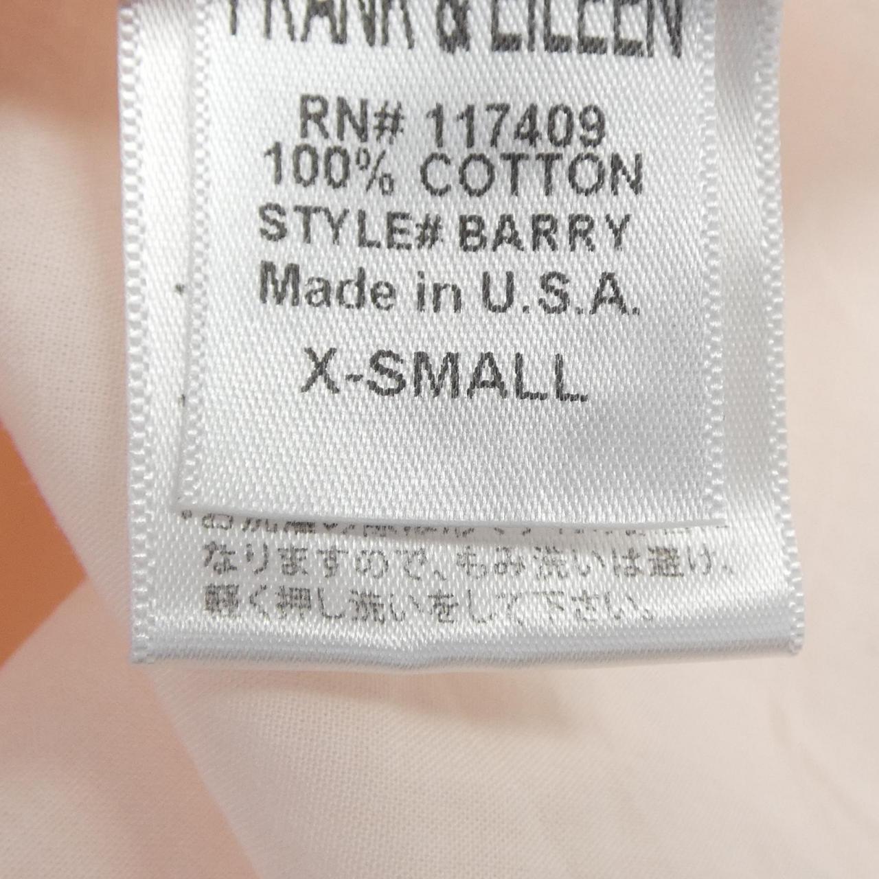 フランクアンドアイリーン シャツ