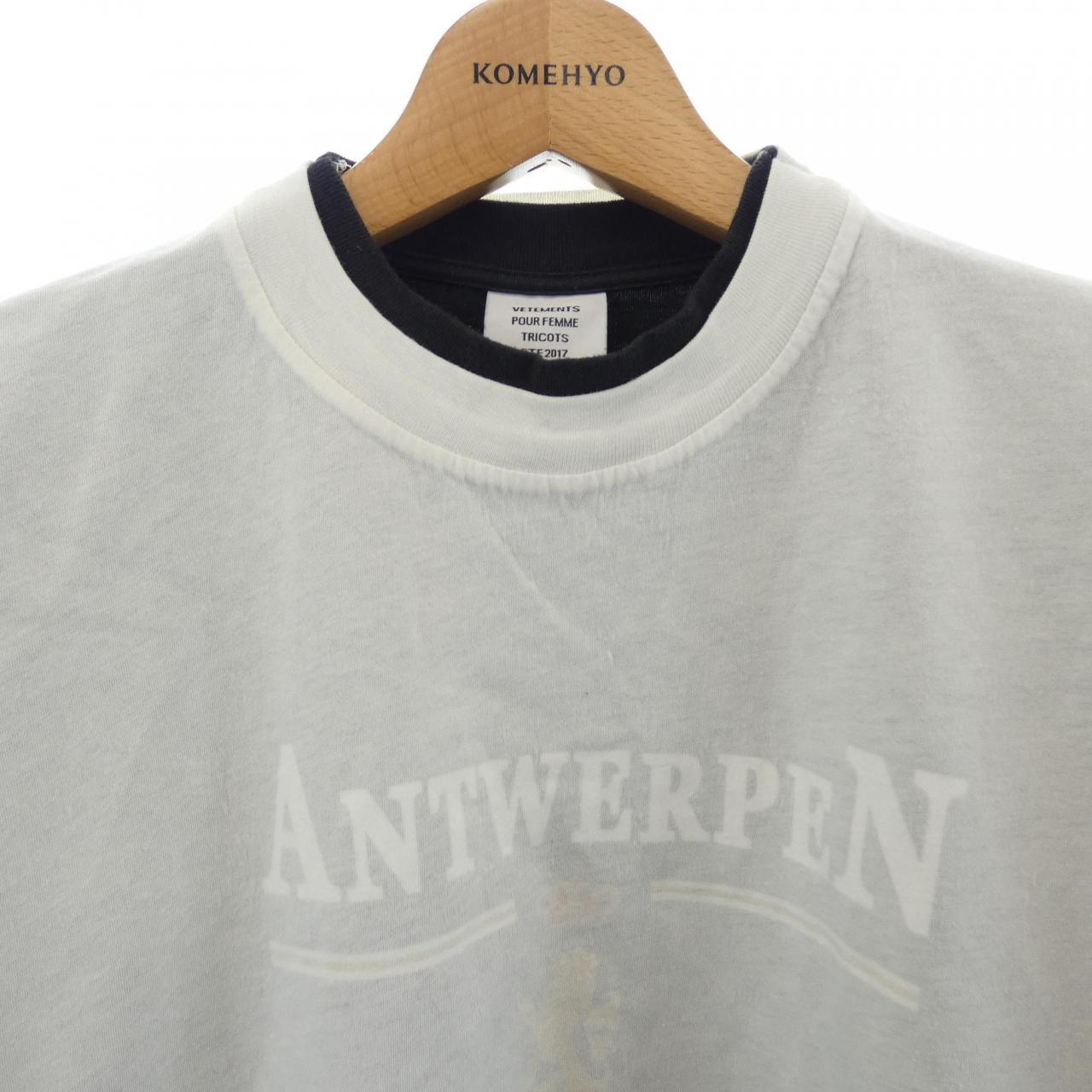 ヴェトモン コットンTシャツ