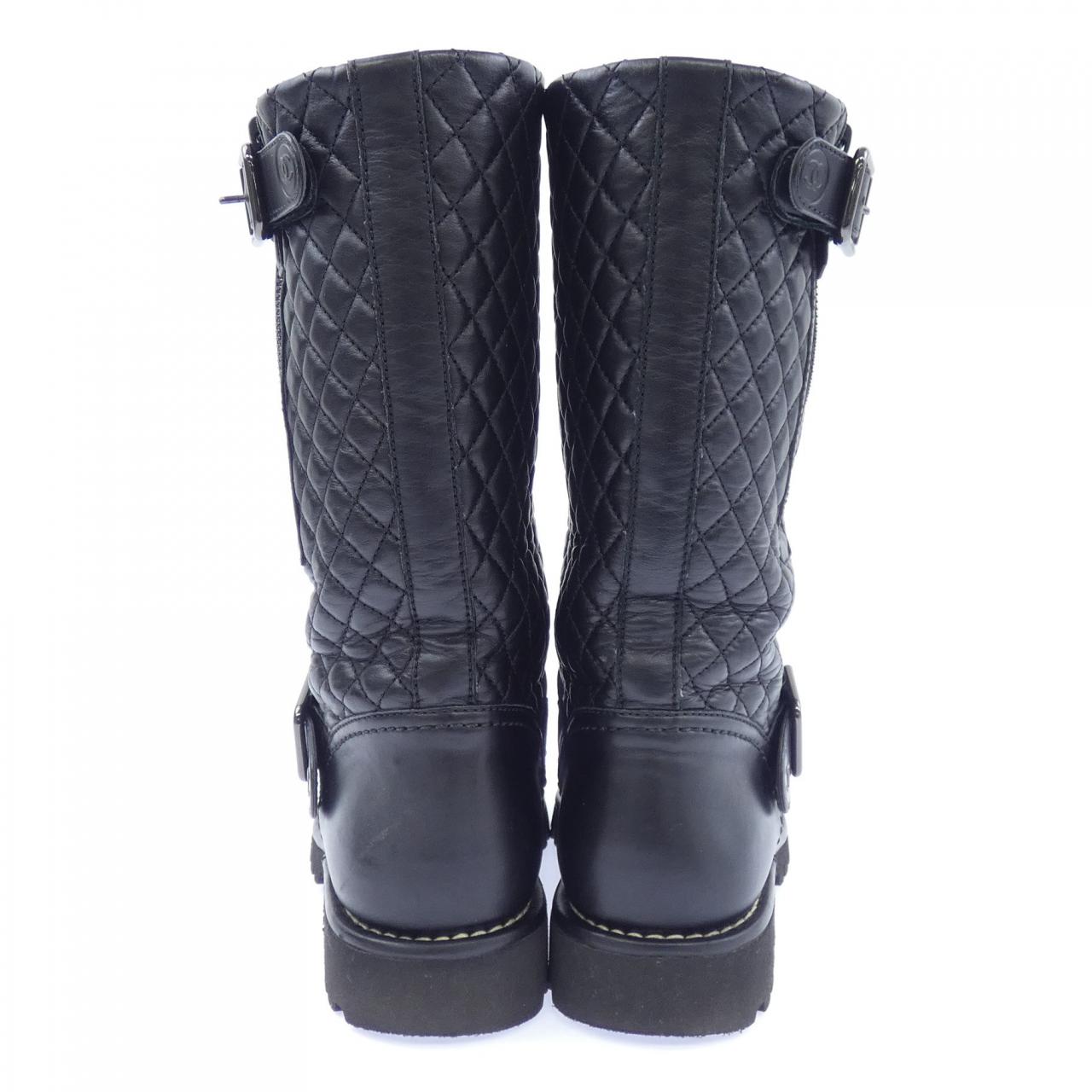シャネル HIGH BOOTS カーフブーツ