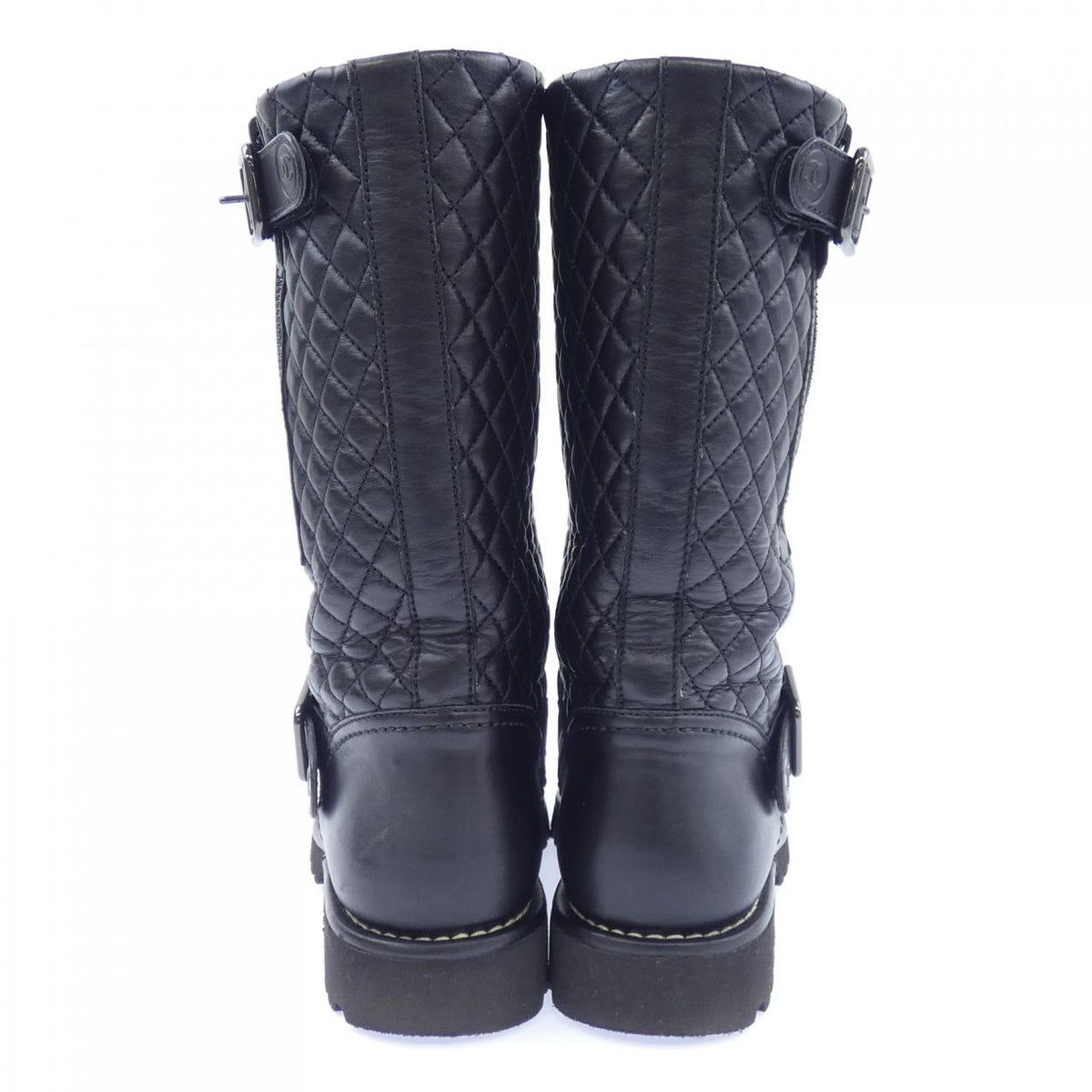 シャネル HIGH BOOTS カーフブーツ