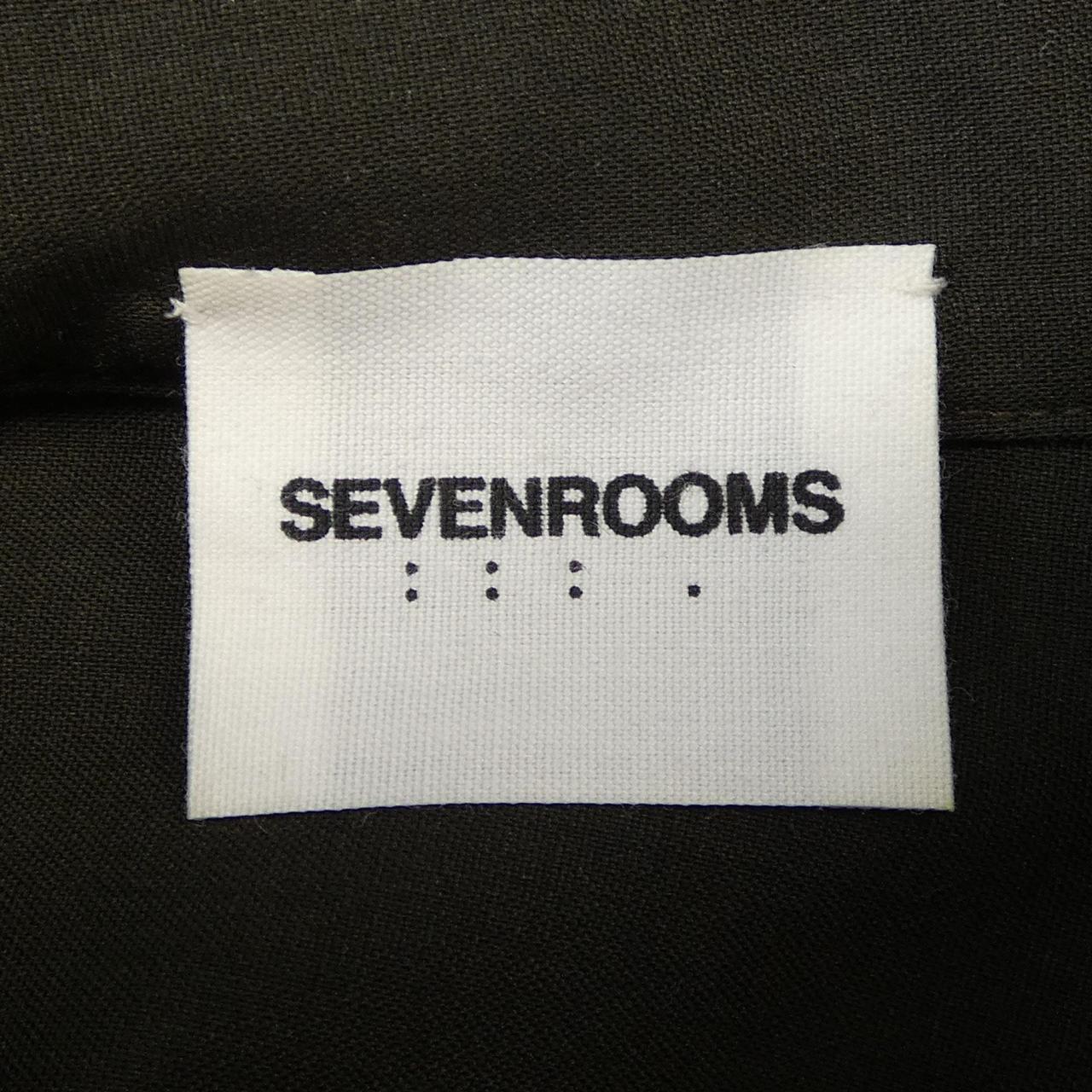 SEVENROOMS コットンシャツ