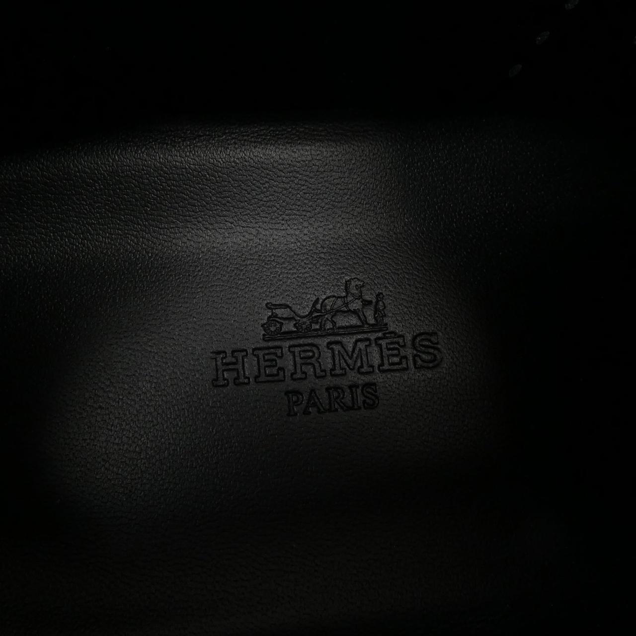 エルメス マッチ バイアスH レザースニーカー