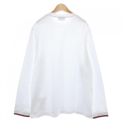 エルメス Tシャツ レザー ディテール Tシャツ L