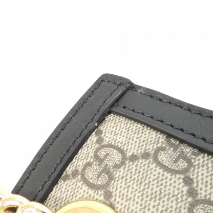 グッチ PADLOCK GGスプリームキャンバス レザー ショルダーバッグ