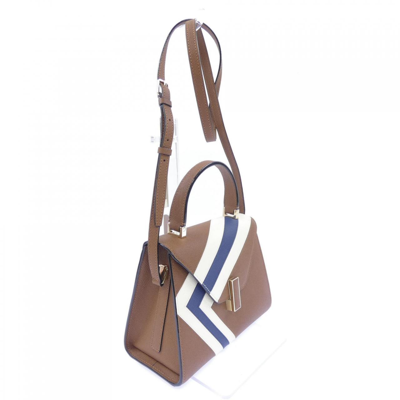 ヴァレクストラ イジィデ INTARSIA V STRIPES カーフ バッグ