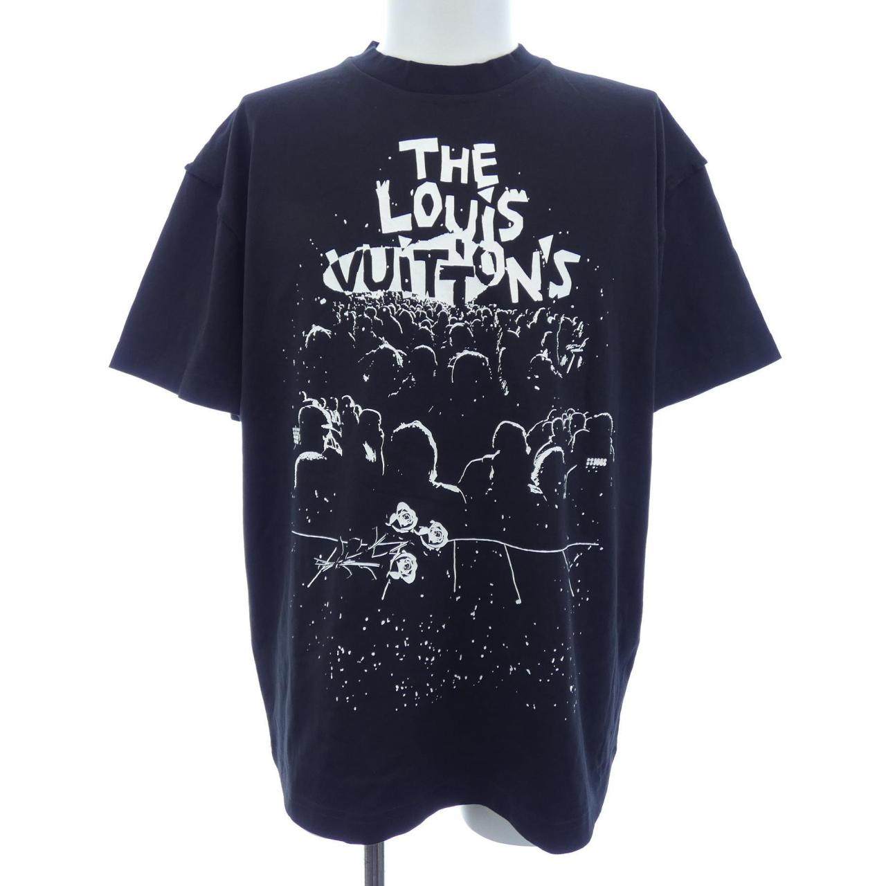 ルイヴィトン LVコンサートプリント コットンTシャツ