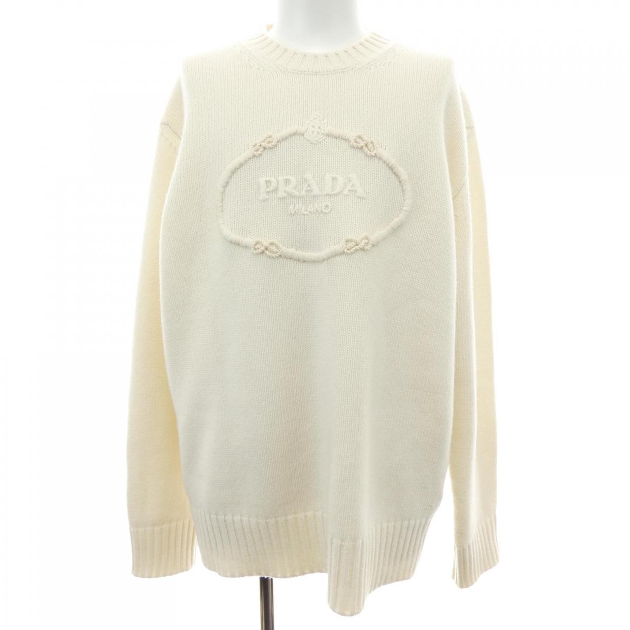 プラダ カシミヤ混ニット