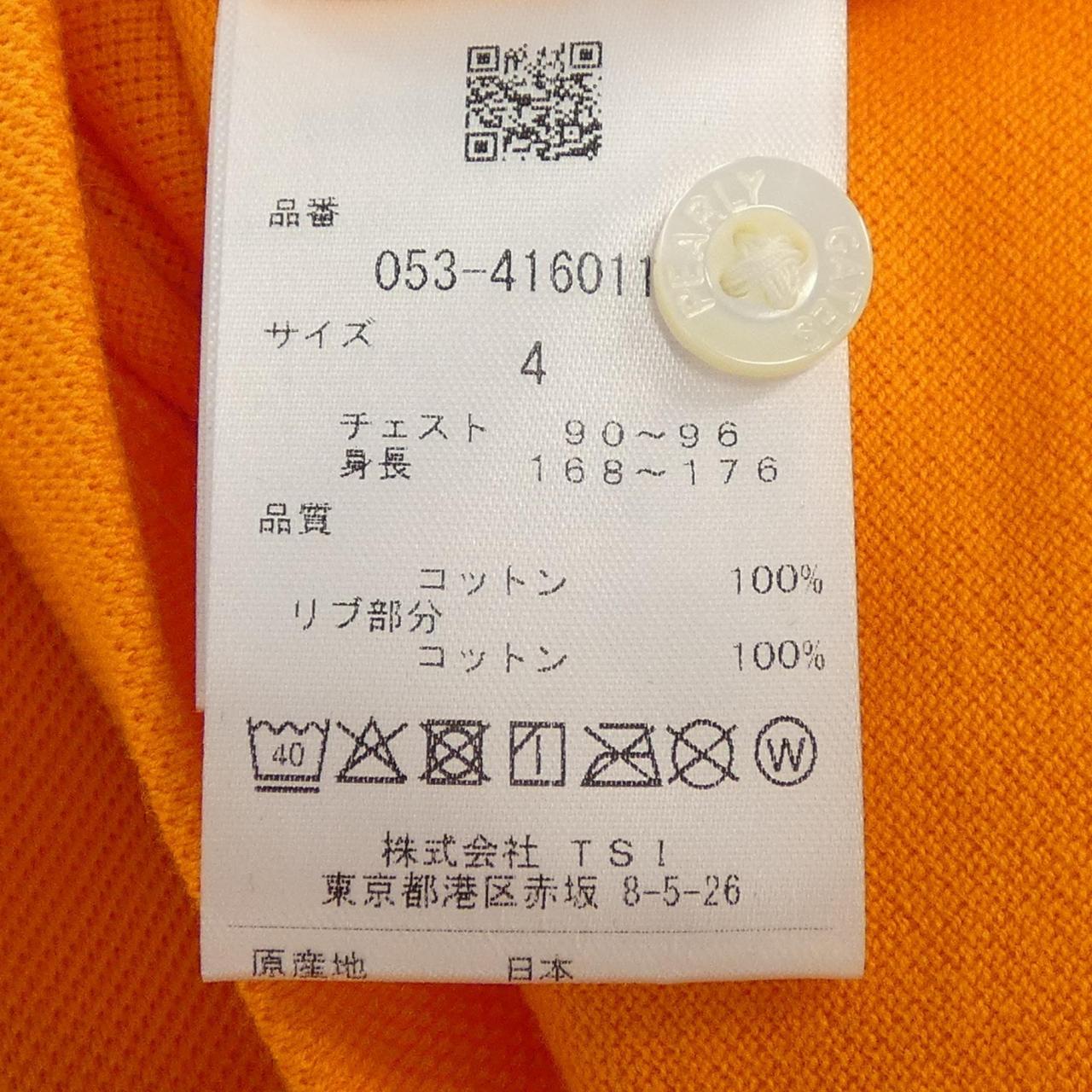 パーリーゲイツ コットンポロシャツ
