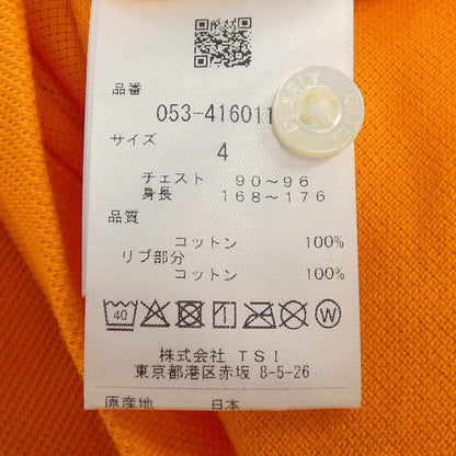 パーリーゲイツ コットンポロシャツ
