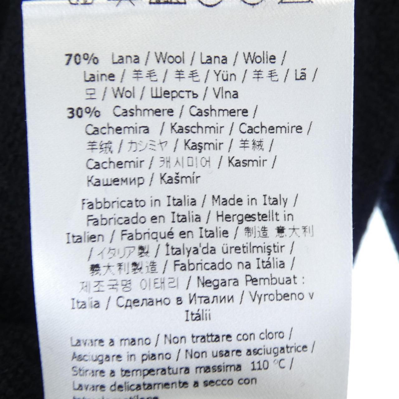 フェンディ カシミヤ混ワンピース