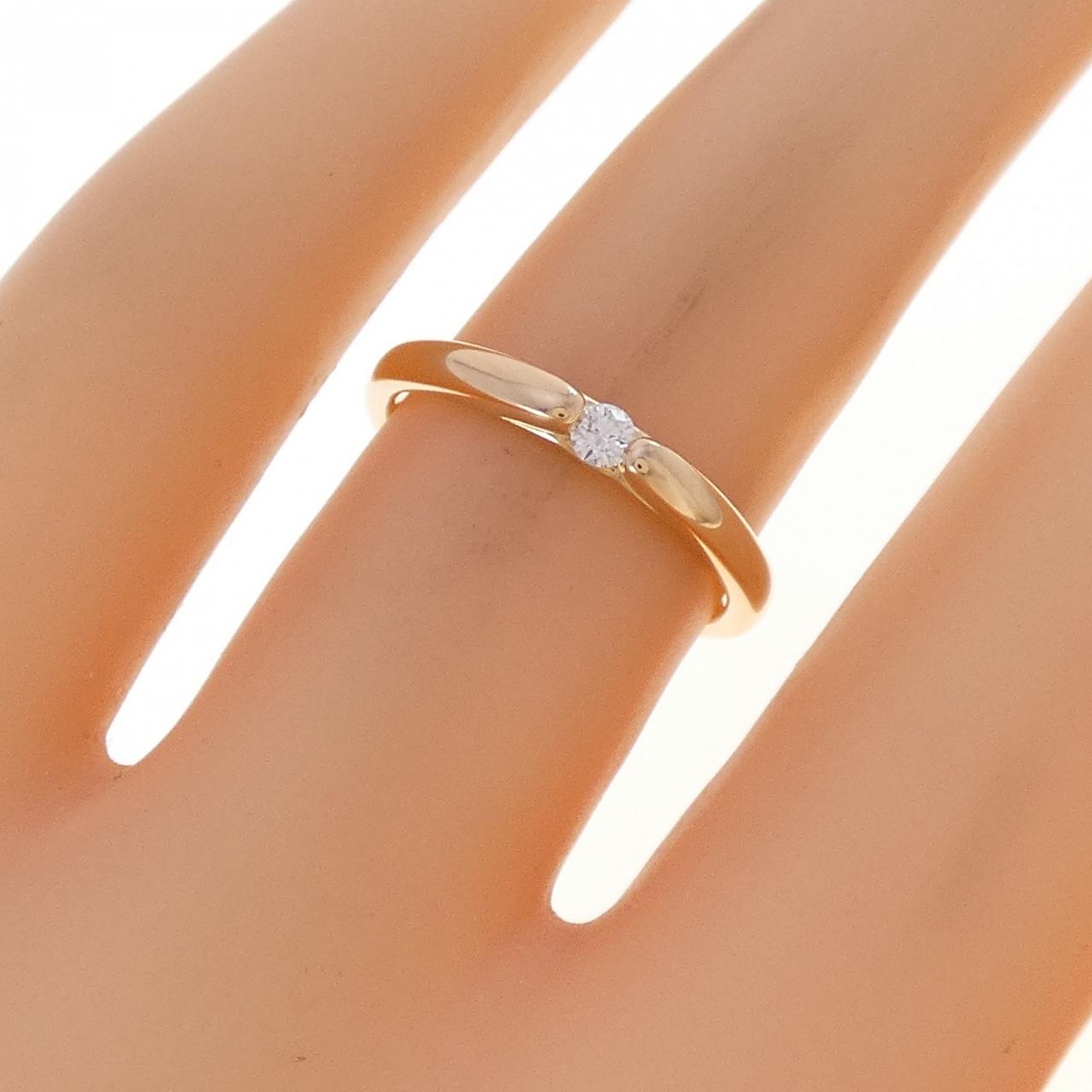 モニッケンダム Au750 ダイヤモンドリング