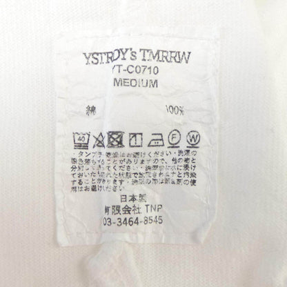 イエスタデイズトゥモロー コットンTシャツ