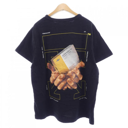 オフホワイト コットンTシャツ