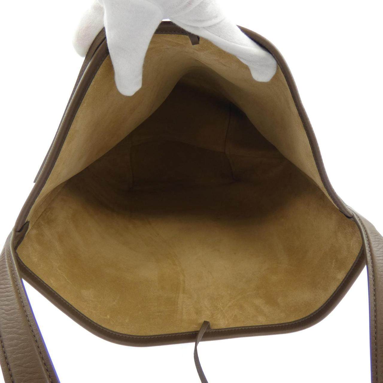 ザロウ パークトート カーフスキン トートバッグ