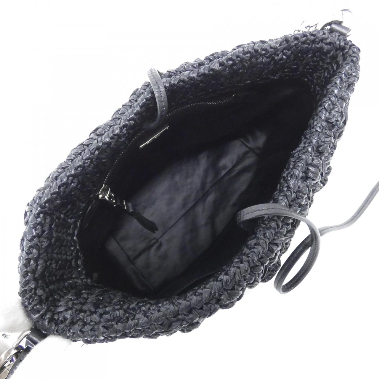 ミュウミュウ RAFIA CRYSTAL ショルダーバッグ