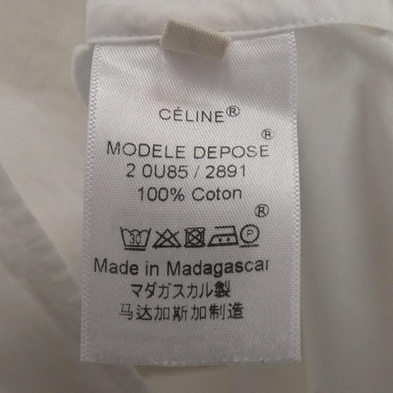 セリーヌ 半袖シャツ